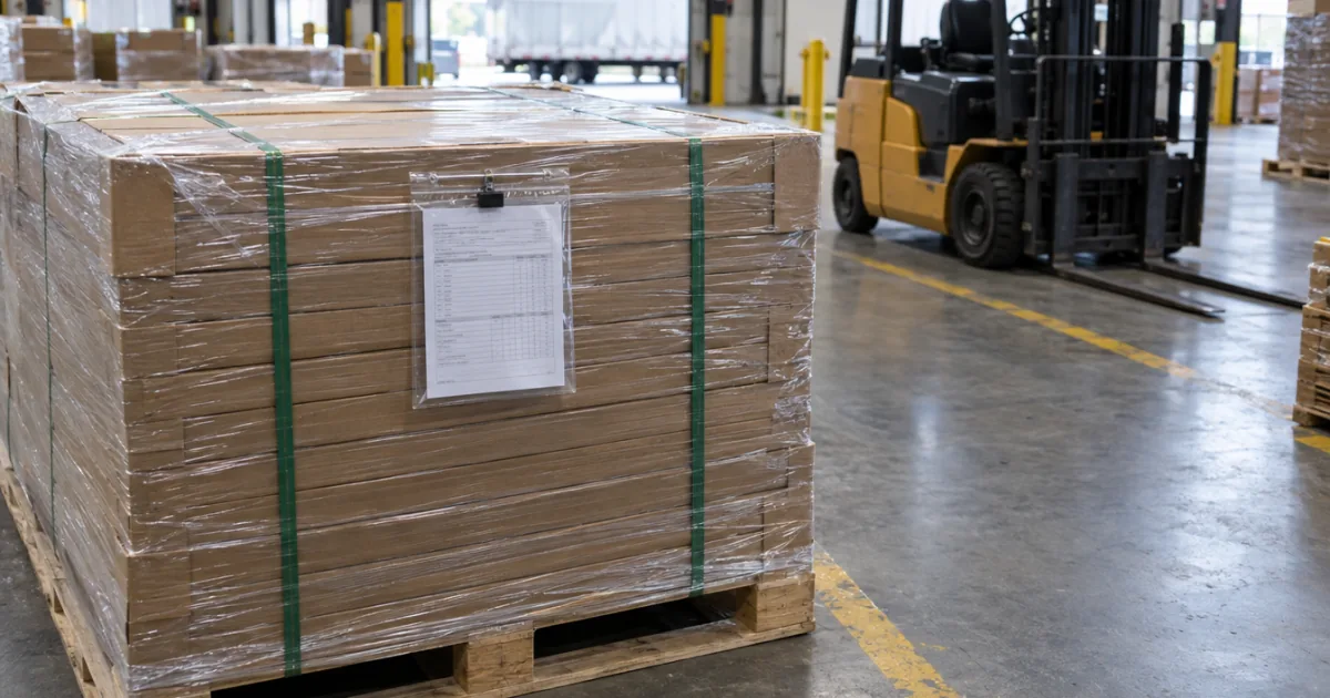 Example Of Listing Bill of Lading Example — Filled-In Sample & Notes