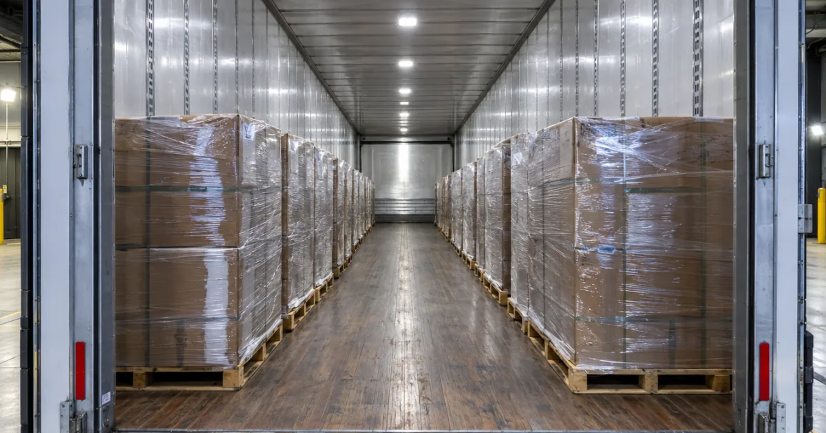 How many pallets fit in a 53 foot trailer